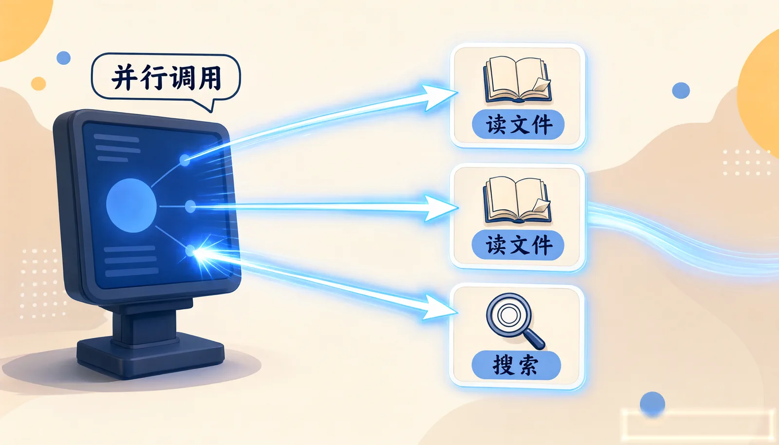 单轮并行多工具