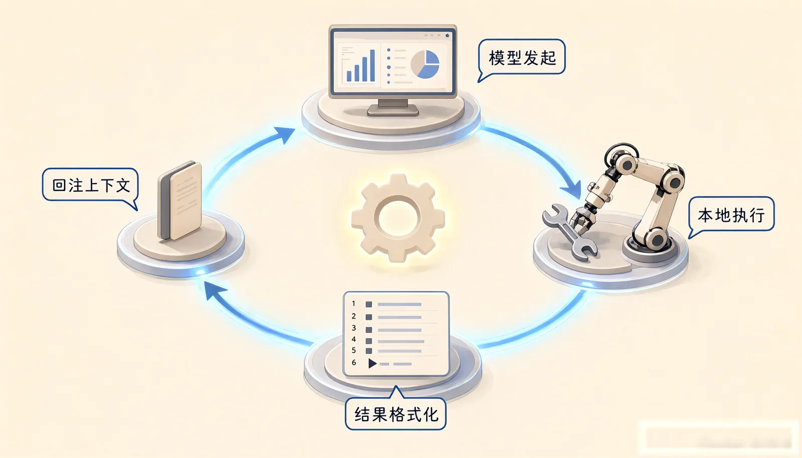 工具调用环形闭环