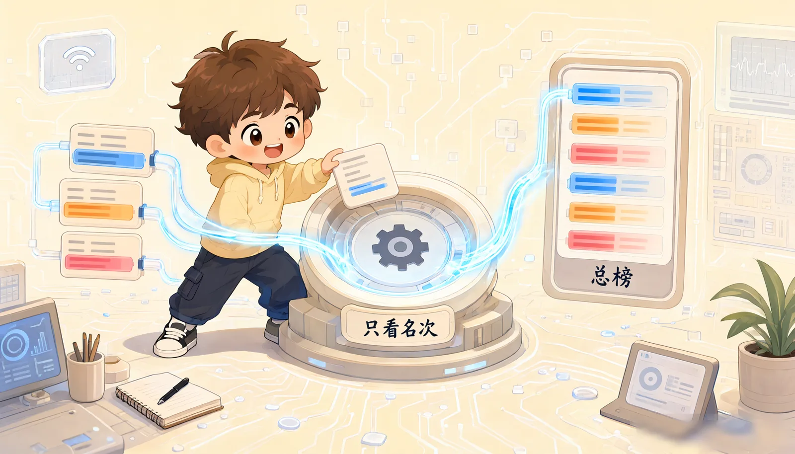 图 6-2 RRF：三张榜单合成一张总榜